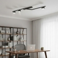 Taklampa SKAN 3xGX53/12W/230V svart