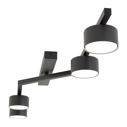 Taklampa SKAN 4xGX53/12W/230V svart
