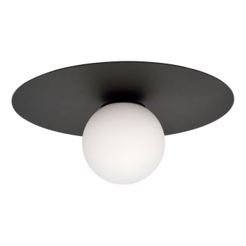 Taklampa SOLAR 1xE14/10W/230V svart/vit