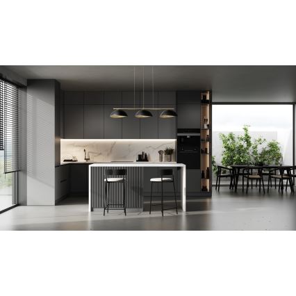 Taklampa på kabel SOLAR 3xE27/60W/230V guld