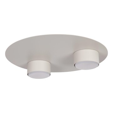 Taklampa STAR 2xGX53/12W/230V beige