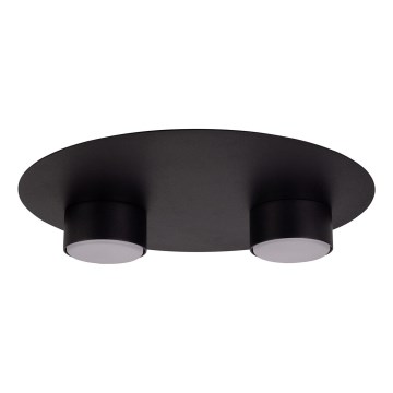 Taklampa STAR 2xGX53/12W/230V svart