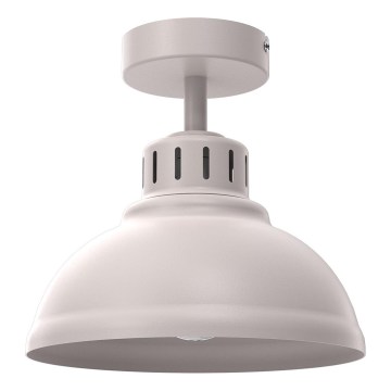 Taklampa SVEN 1xE27/15W/230V Ø 21 cm krämvit