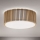 Taklampa TARTA 3xE27/40W/230V, Ø 50 cm, beige
