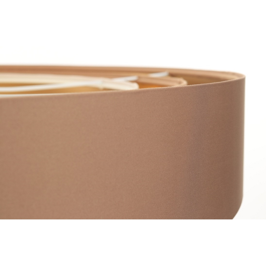 Taklampa på kabel TRINITI 1xE27/60W/230V beige/guld