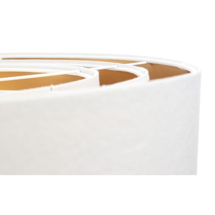 Taklampa på kabel TRINITI 1xE27/60W/230V vit/guld