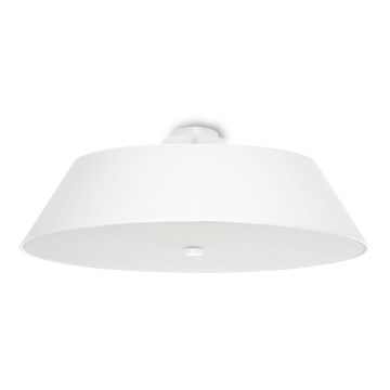 Taklampa VEGA 5xE27/60W/230V diameter  60 cm vit 