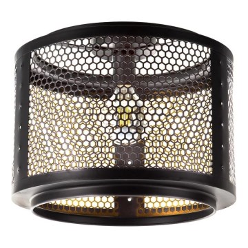 Taklampa VITO 1xE27/40W/230V svart