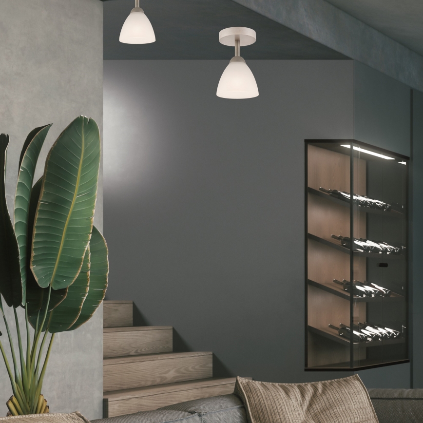 Takmonterad taklampa ADRIANO 1xE27/60W/230V bok