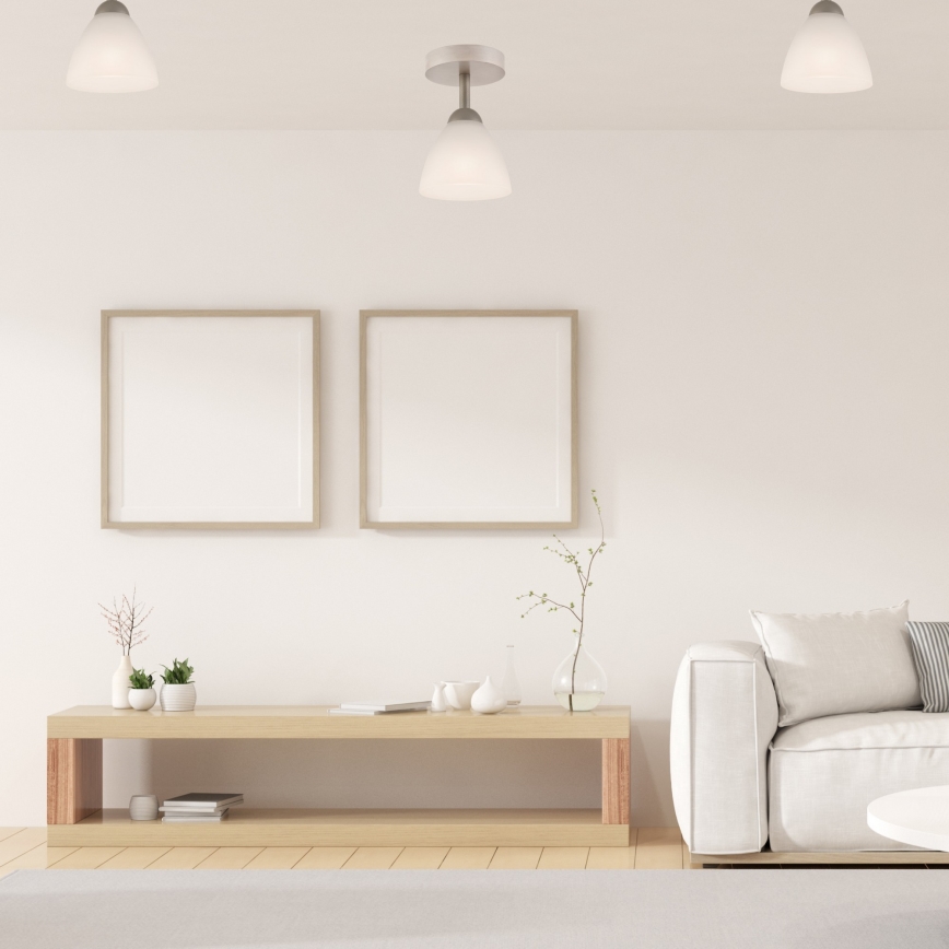 Takmonterad taklampa ADRIANO 1xE27/60W/230V bok