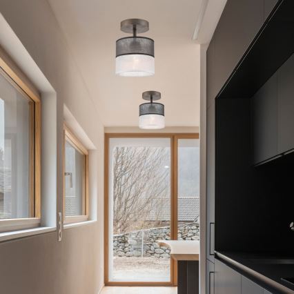 Takmonterad taklampa ANDREA 1xE27/60W/230V bok