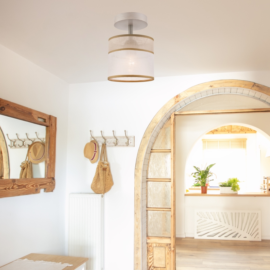 Takmonterad taklampa ANDREA 1xE27/60W/230V bok