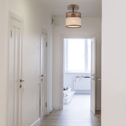 Takmonterad taklampa ANDREA 1xE27/60W/230V bok