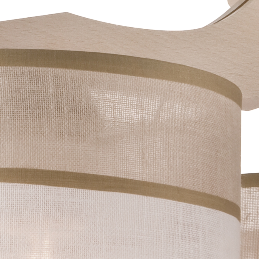 Takmonterad taklampa ANDREA 3xE27/60W/230V bok