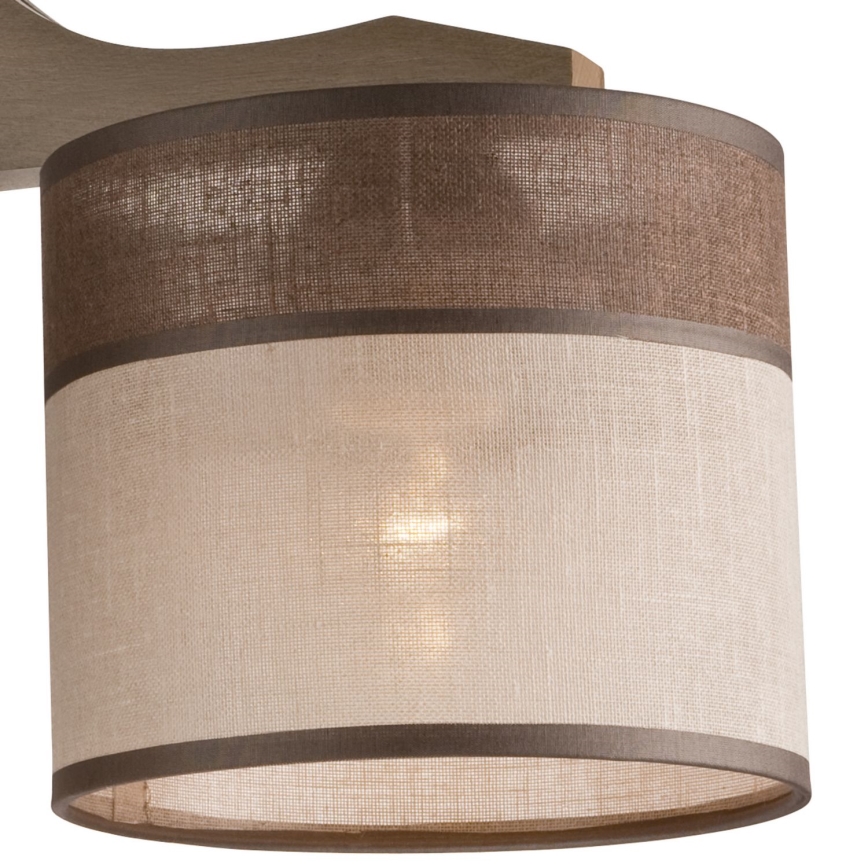 Takmonterad taklampa ANDREA 3xE27/60W/230V bok