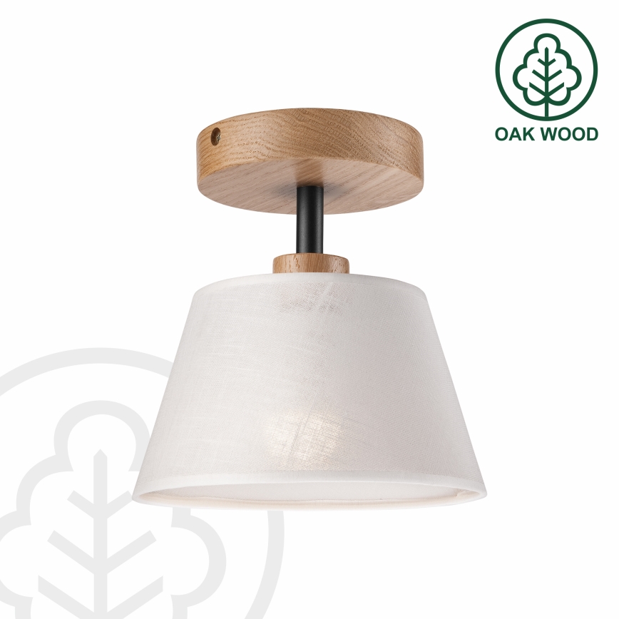 Takmonterad taklampa ANTONIO 1xE14/60W/230V vit/ek