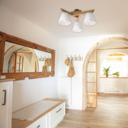 Plafondlampa ANTONIO 3xE14/40W/230V ek