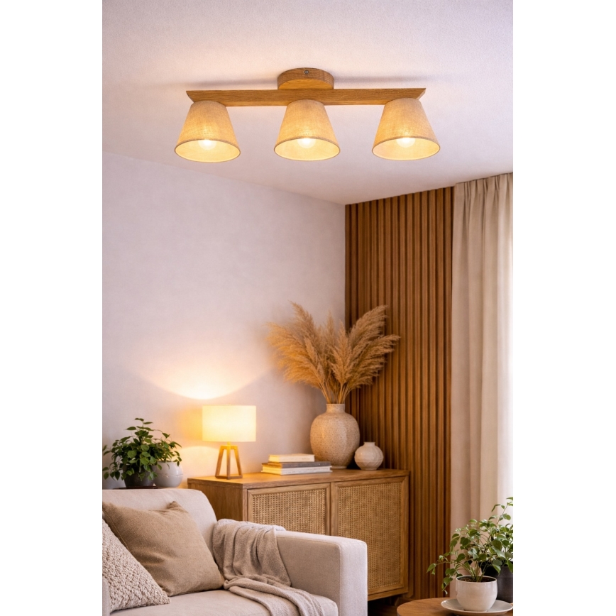 Plafondlampa ANTONIO 3xE14/40W/230V ek