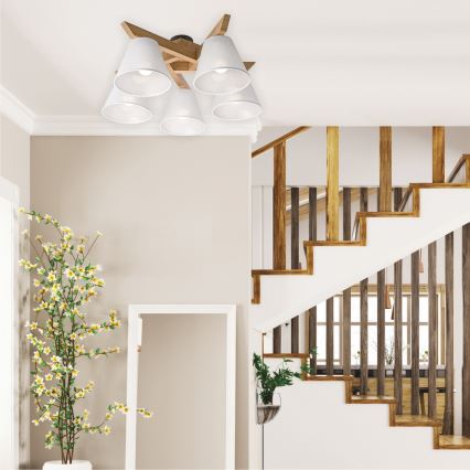 Plafondlampa ANTONIO 5xE14/40W/230V ek