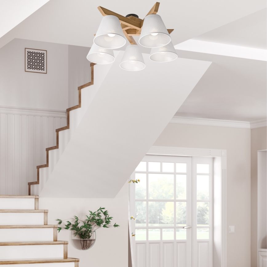 Plafondlampa ANTONIO 5xE14/40W/230V ek