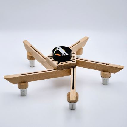 Plafondlampa ANTONIO 5xE14/40W/230V ek