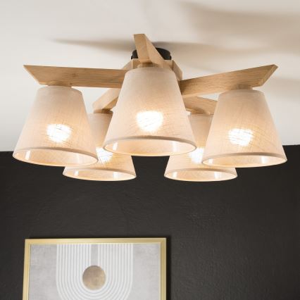 Plafondlampa ANTONIO 5xE14/40W/230V ek