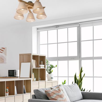 Plafondlampa ANTONIO 5xE14/40W/230V ek