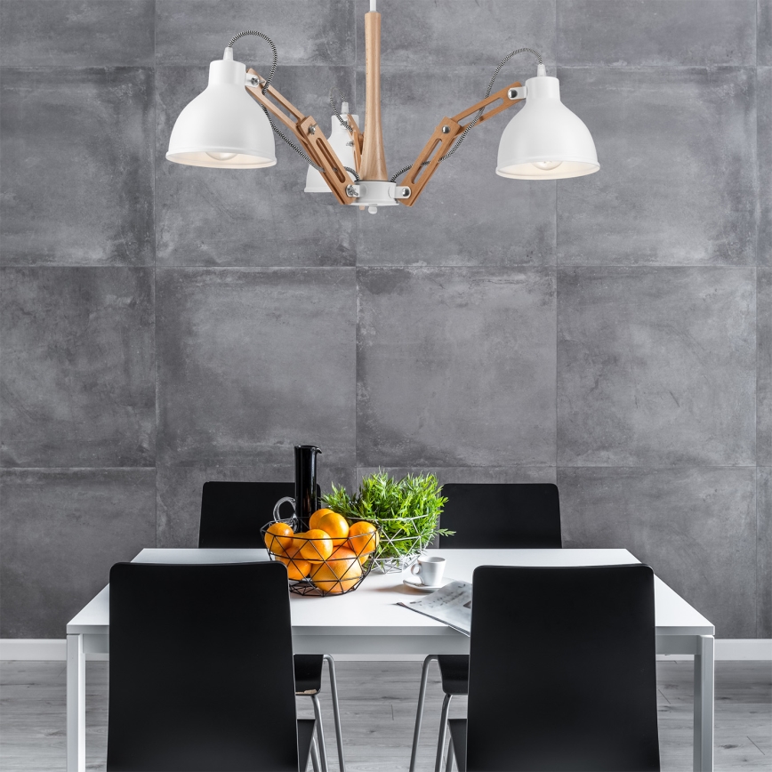 Takmonterad taklampa MARCELLO 3xE27/60W/230V bok