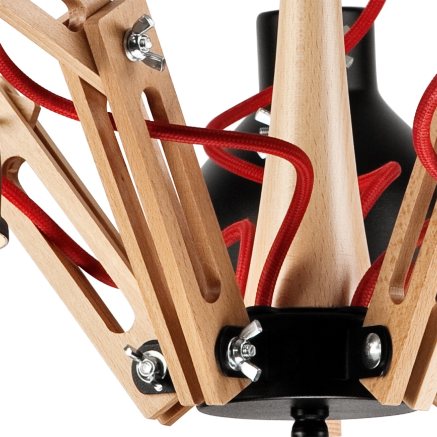 Takmonterad taklampa MARCELLO 5xE27/60W/230V bok