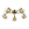 Takmonterad taklampa KLASS 5xG9/3W/230V guld