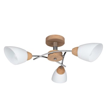 Takmonterad taklampa VILETTA 3xE27/60W/230V ek