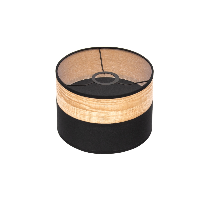 Takpendel ALBA 3xE27/15W/230V svart/brun