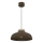 Takpendel BASCA 1xE27/15W/230V brun/beige