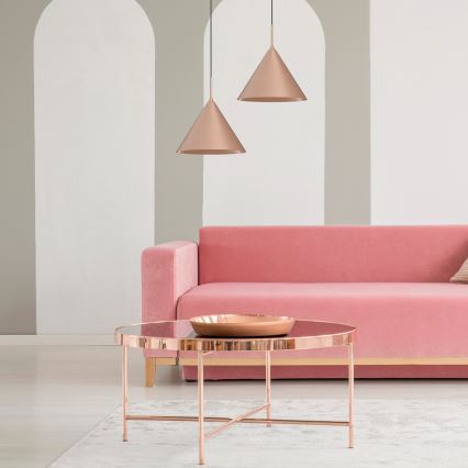 Takpendel CAPITAL 1xGX53/15W/230V Ø 32 cm roséguld