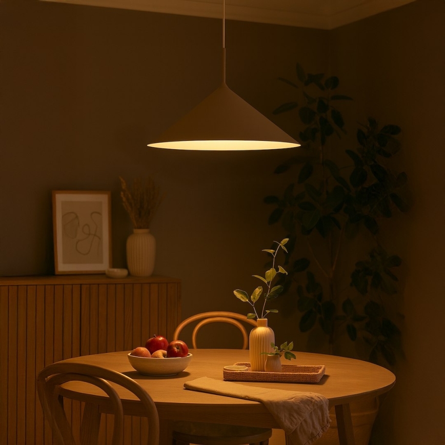 Takpendel CAPITAL 1xGX53/15W/230V Ø 60 cm beige