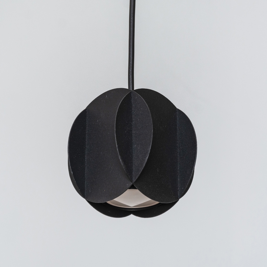 Takpendel GAMBIT med kabel 1xGU10/10W/230V svart