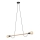 Takpendel HELIX 2xE27/15W/230V svart/beige