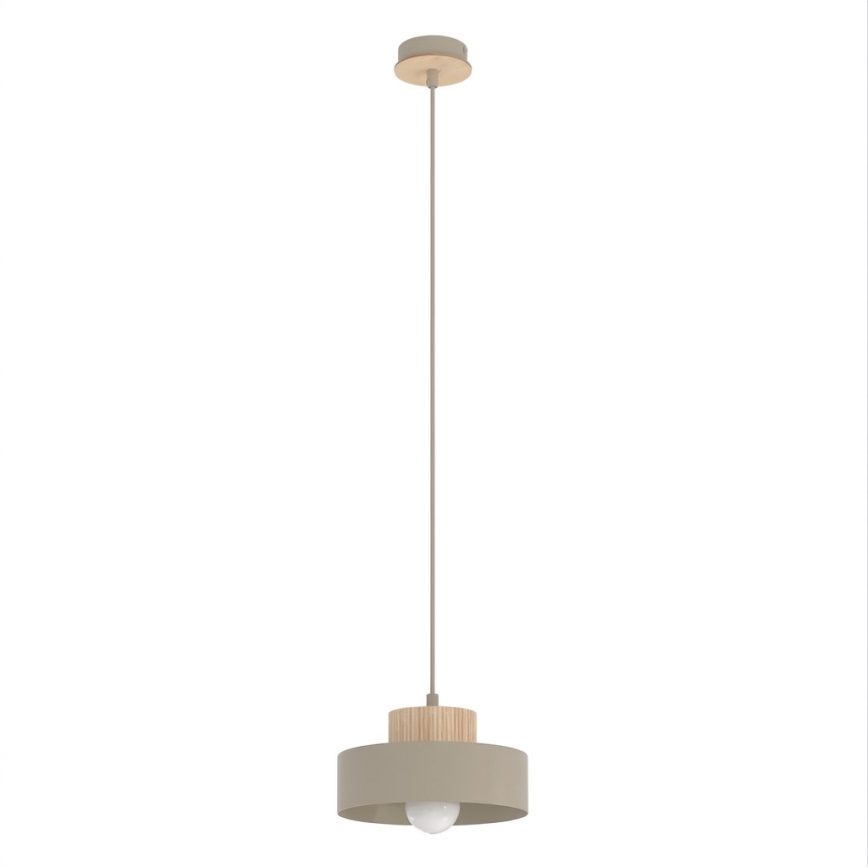 Takpendel KIVI 1xE27/15W/230V, beige