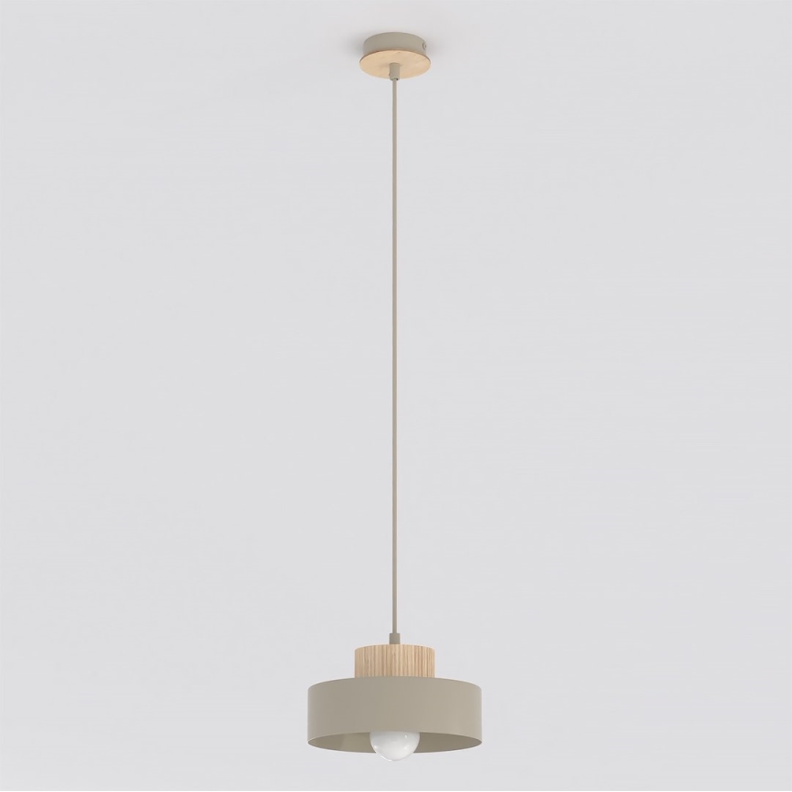 Takpendel KIVI 1xE27/15W/230V, beige