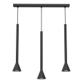 Takpendel MAZZO 3xGU10/8W/230V svart