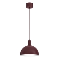 Takpendel med kabel HANDA 1xE27/15W/230V vinröd