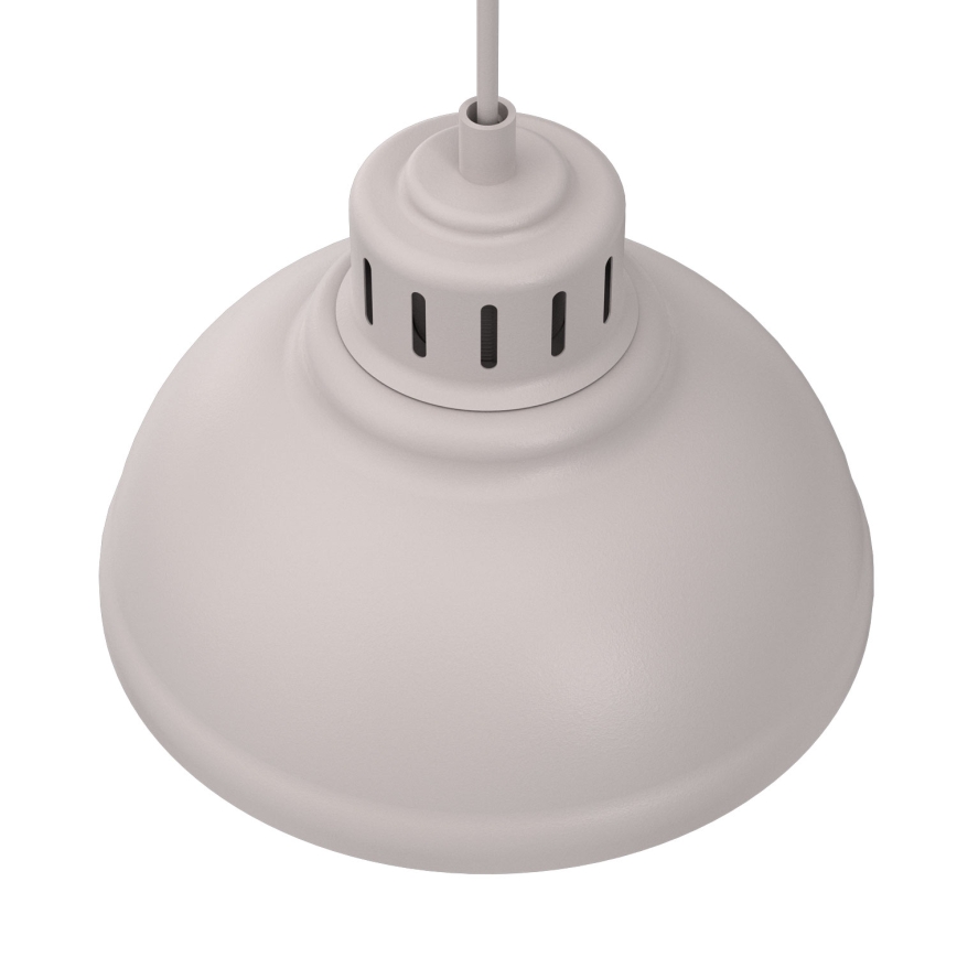 Takpendel med kabel SVEN 2xE27/15W/230V krämvit