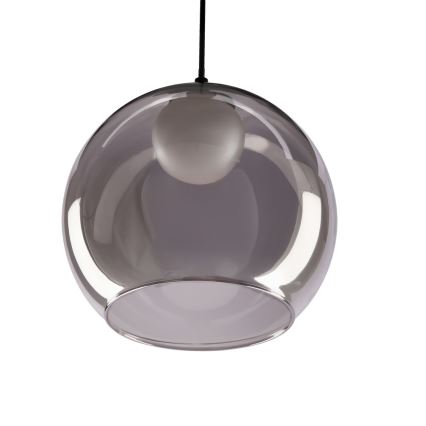 Takpendel med sladd BRIN 1xG9/15W/230V rökigt svart