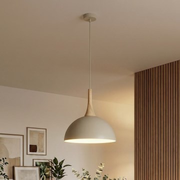 Takpendel med sladd NAUTICA 1xGX53/12W/230V beige