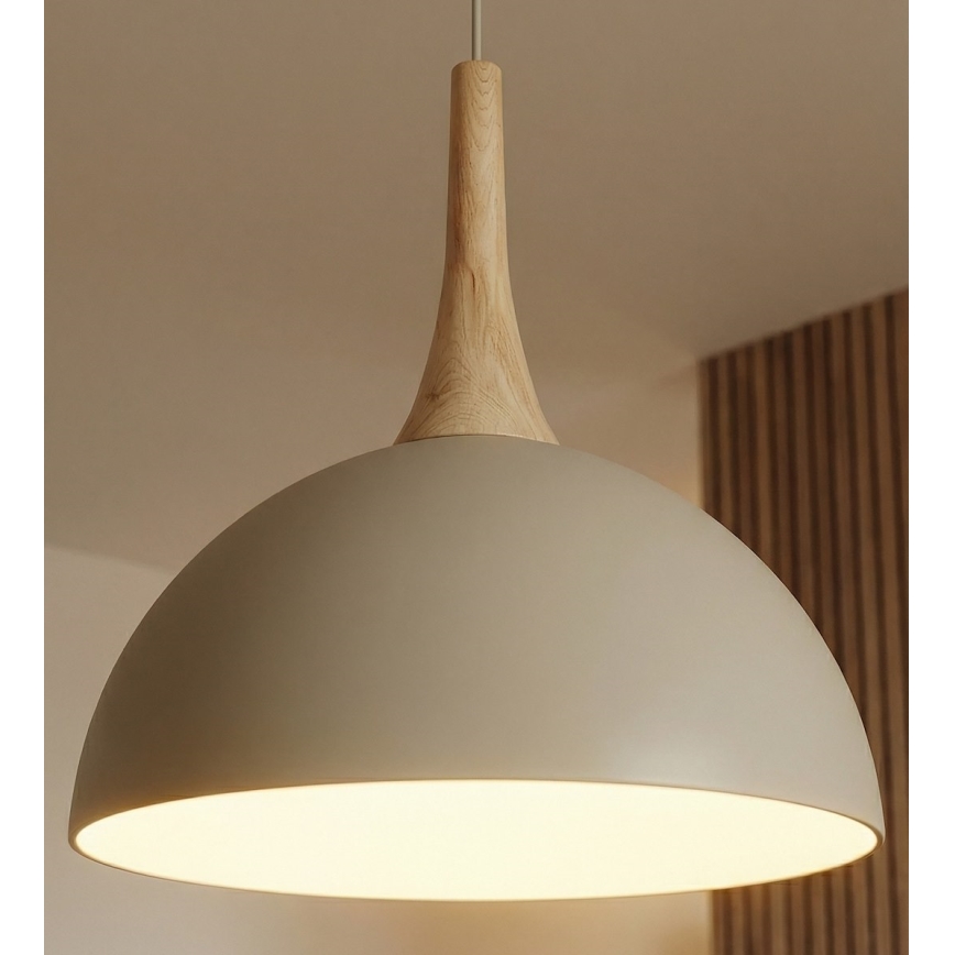 Takpendel med sladd NAUTICA 1xGX53/12W/230V beige
