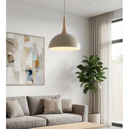 Takpendel med sladd NAUTICA 1xGX53/12W/230V beige