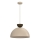 Takpendel med sladd NEVIS, 1xE27/15W/230V, Ø 38 cm, beige