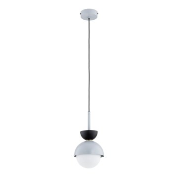 Takpendel med sladd SATORI 1xE27/15W/230V grå/svart