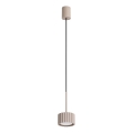 Takpendel med vajer AURA 1xGX53/10W/230V taupe