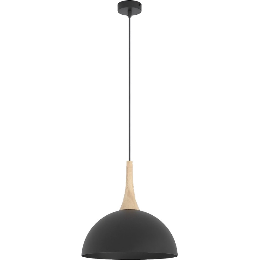 Takpendel med vajer NAUTICA 1xGX53/12W/230V svart